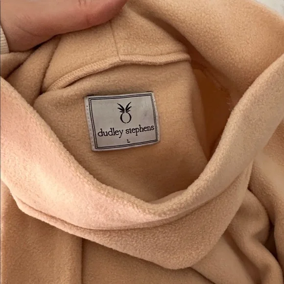 Dudley Stephens Soft Tan Turtleneck Sweater - Picture 2 of 3